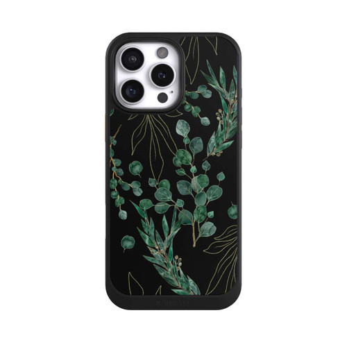 Apple iPhone 16 Pro Max NIVOcore Eucalyptus Leaves black
