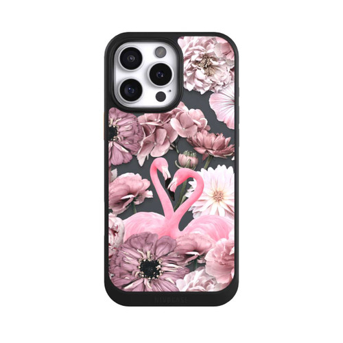 Apple iPhone 16 Pro Max NIVOcore Flamingos in Flower Pattern