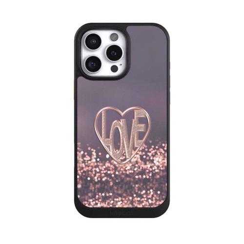 Apple iPhone 16 Pro Max NIVOcore Love Glitter Pink