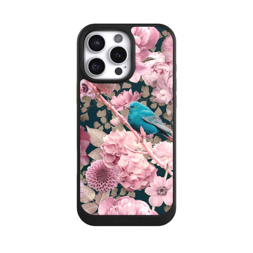 Apple iPhone 16 Pro Max NIVOcore Sparrows in Pink Flower Pattern