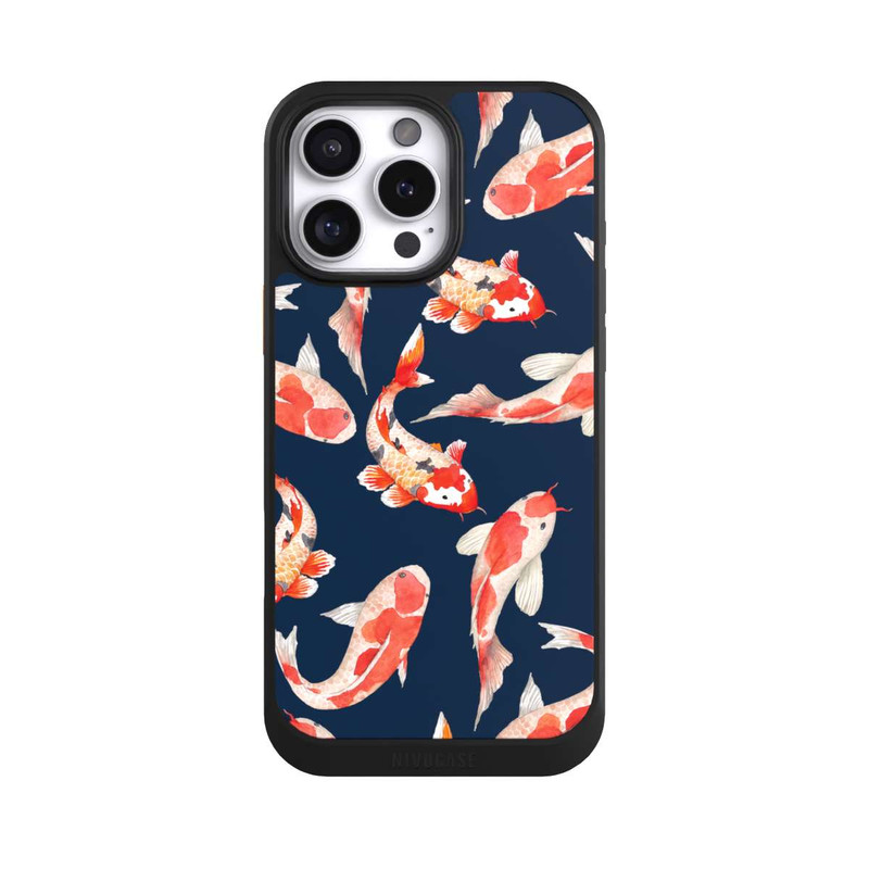 iPhone 16 Pro Max NIVOcore Coral Fish on Blue Background