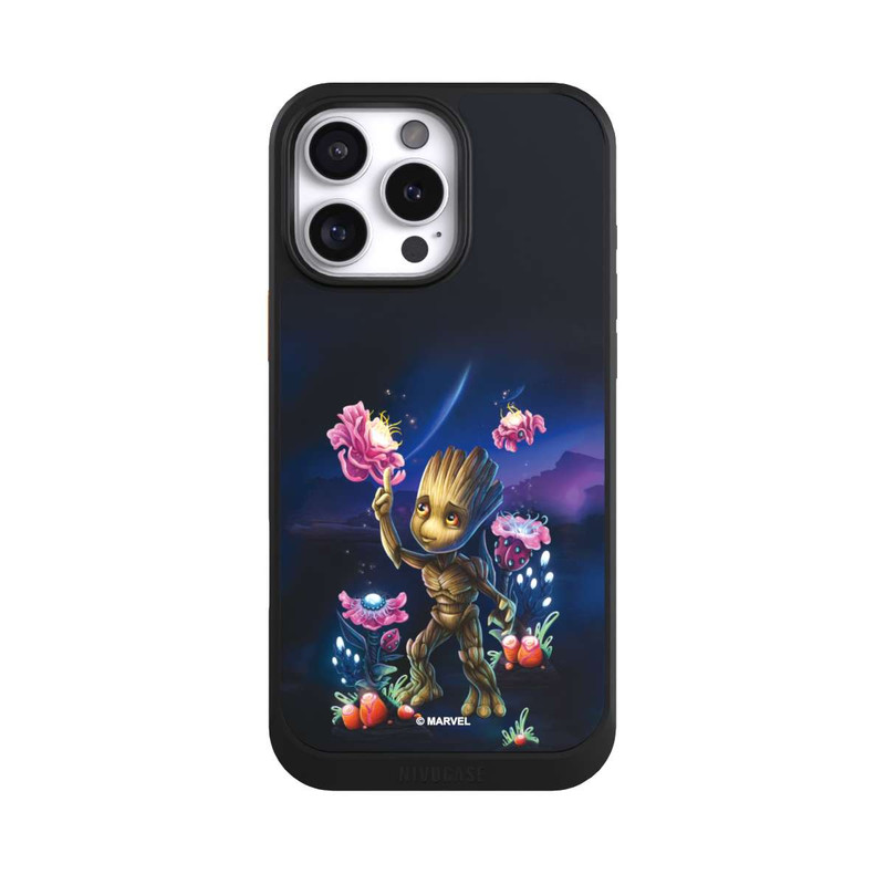 iPhone 16 Pro Max NIVOcore Baby Groot Flowers