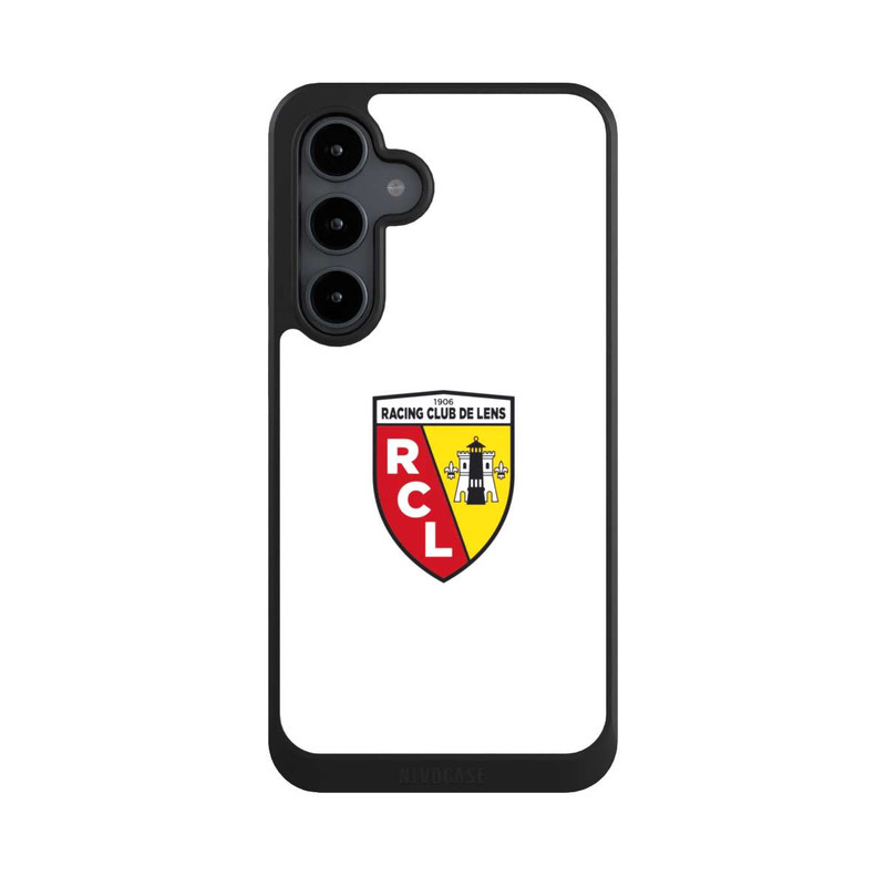 Galaxy S24 FE NIVOcore Logo RC Lens / Blanc
