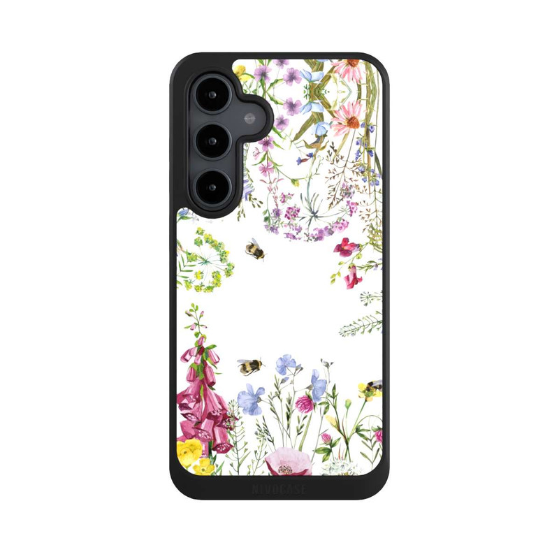 Galaxy S24 FE NIVOcore Cadre de fleurs sauvages des prés d'été