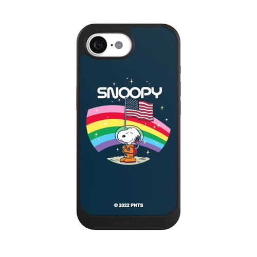 Apple iPhone 16e NIVOcore Snoopy Space Traveller Rainbow