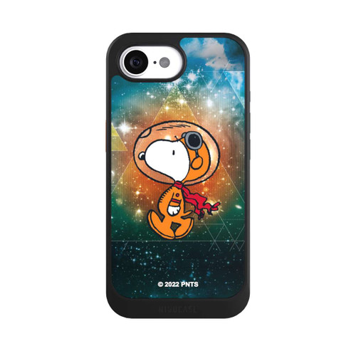 Apple iPhone 16e NIVOcore Snoopy Space Traveller Green