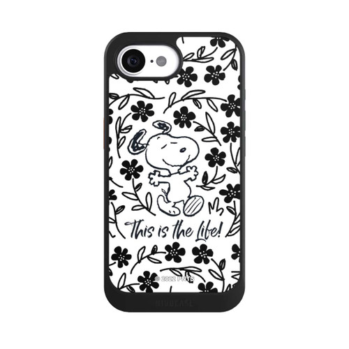 Apple iPhone 16e NIVOcore Snoopy Black and White This Is The Life