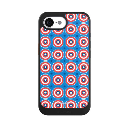 Apple iPhone 16e NIVOcore Captain American Shield Pattern