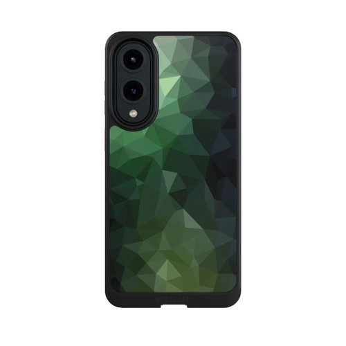 Samsung Galaxy S25 Edge NIVOcore Polygonal Mosaic Green