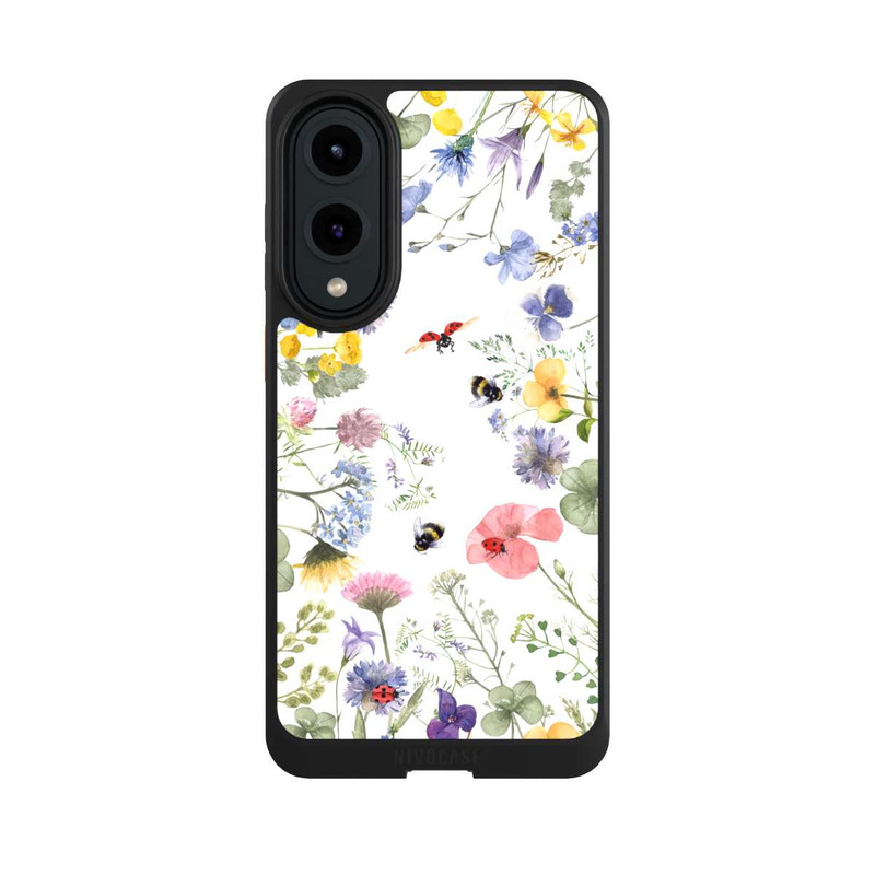 Galaxy S25 Edge NIVOcore Colourful Spring Flowers and Bees