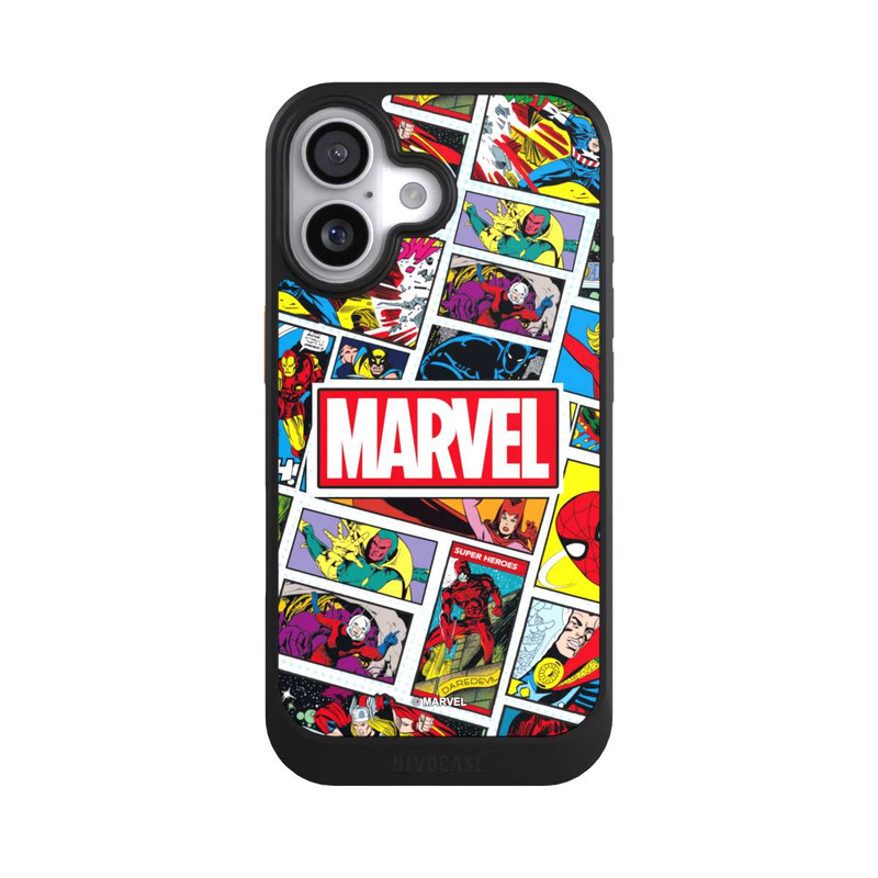 iPhone 17 NIVOcore Marvel Comic Pattern