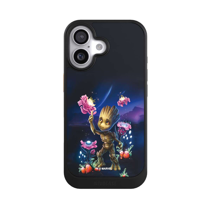 iPhone 17 NIVOcore Baby Groot Flowers