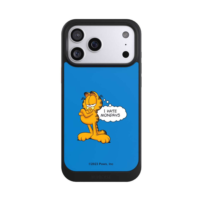 iPhone 17 Pro Max NIVOcore Garfield I Hate Mondays Blue