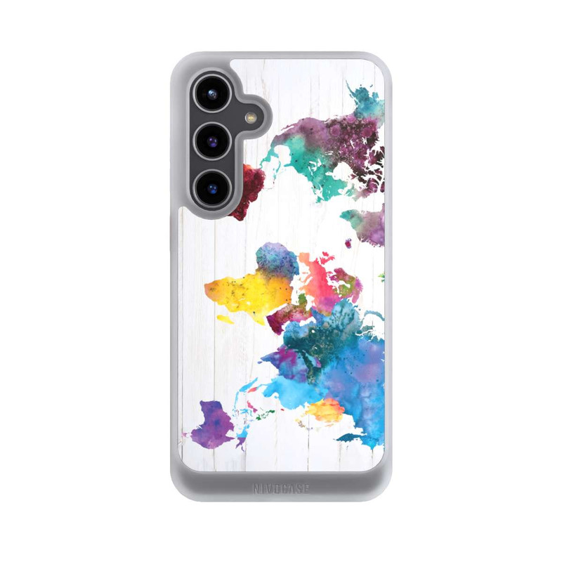 Galaxy S24 + NIVOcore World Coloured 1