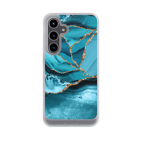 Samsung Galaxy S24+ NIVOcore Ice Blue Marble Landscape