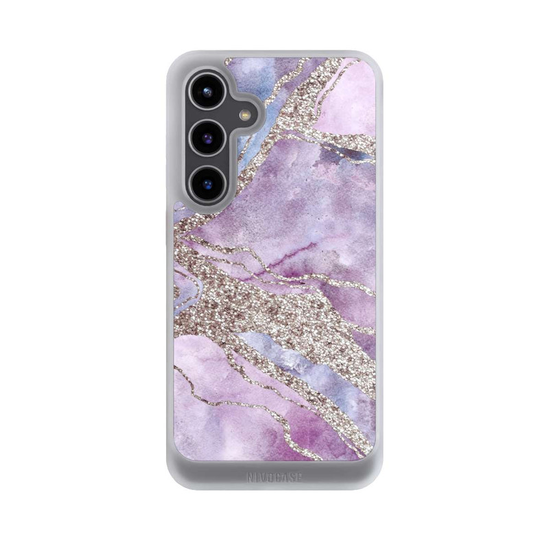 Galaxy S24 + NIVOcore Gemstone Pastel Purple