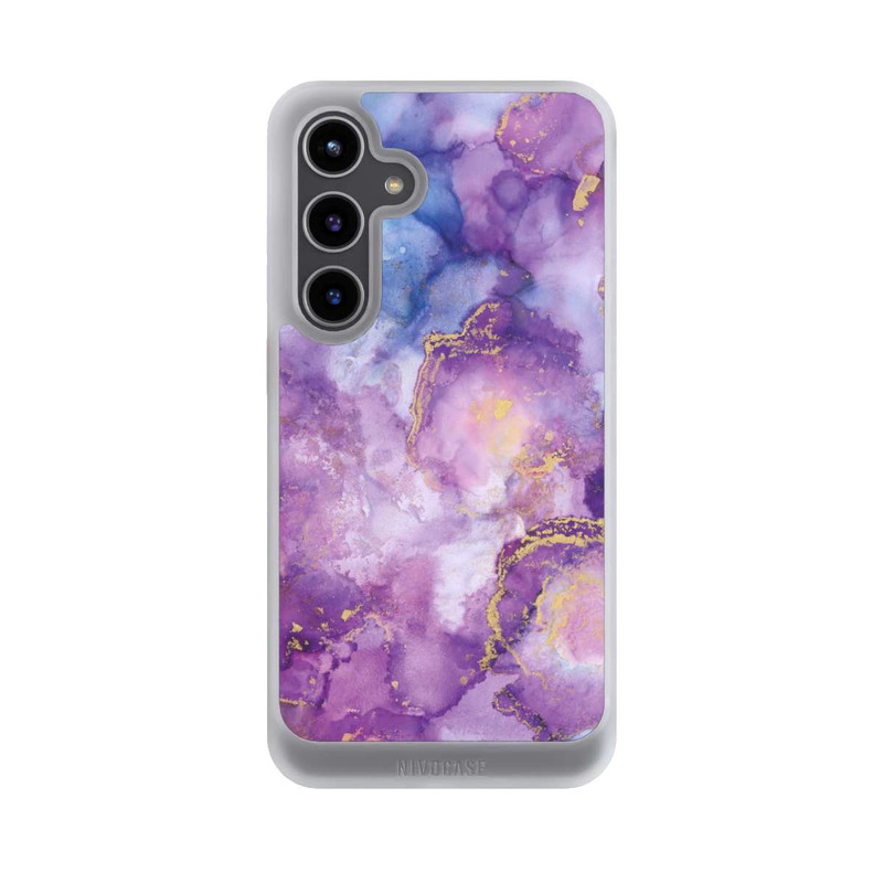 Galaxy S24 + NIVOcore Purple Swirl Ink