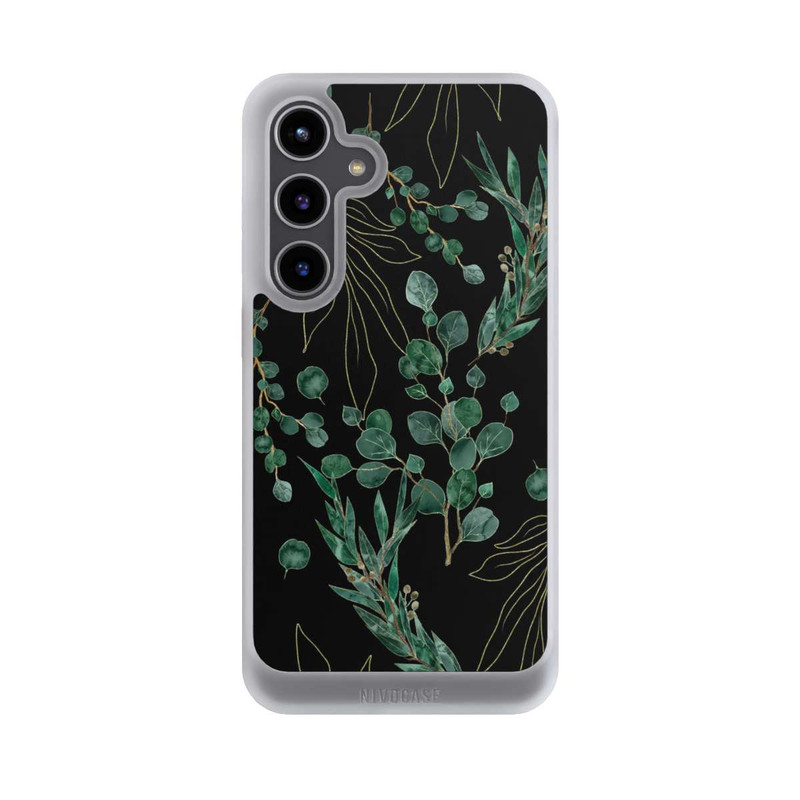 Galaxy S24 + NIVOcore Eucalyptus Leaves black