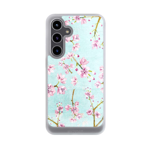 Samsung Galaxy S24+ NIVOcore Cherry Blossom Twigs Pattern Light Blue