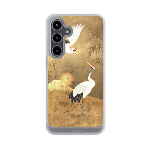 Samsung Galaxy S24+ NIVOcore Cranes Gold Japan 1