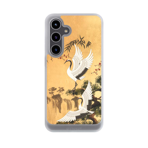 Samsung Galaxy S24+ NIVOcore Cranes Gold Japan 2