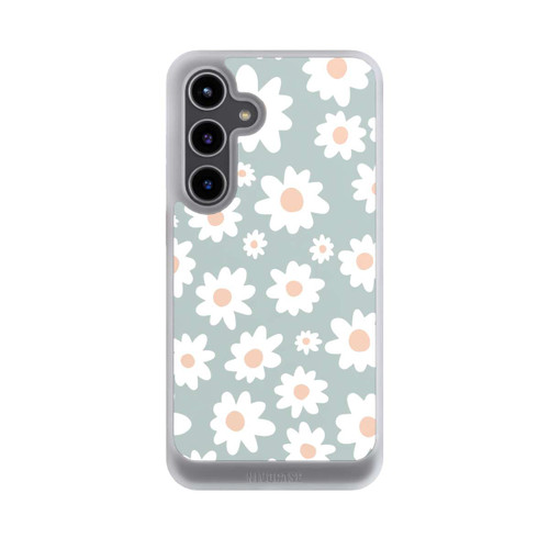 Samsung Galaxy S24+ NIVOcore Daisy Flower Seamless Pattern Green