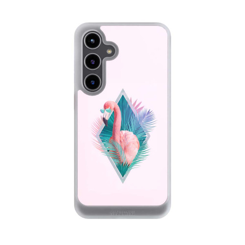 Samsung Galaxy S24+ NIVOcore Tropical Leaves Flamingo