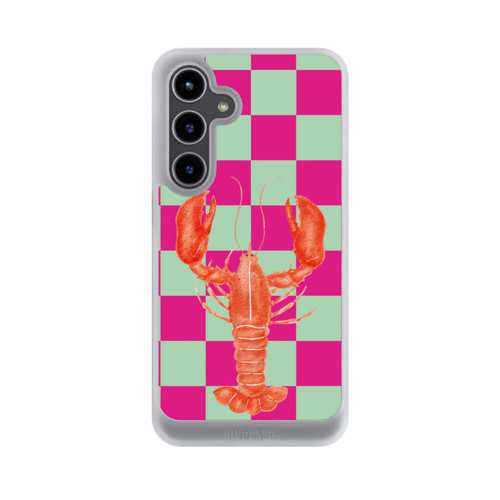Samsung Galaxy S24+ NIVOcore Pink Checkers Lobster