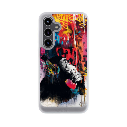 Samsung Galaxy S24+ NIVOcore Chimp Blue Streetart