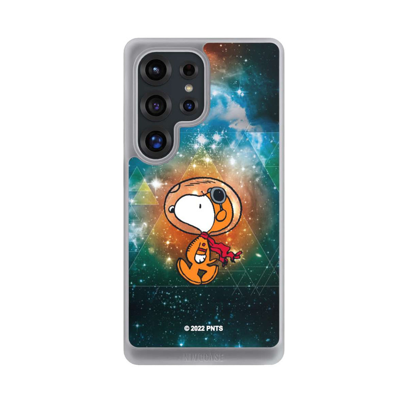 Galaxy S25 Ultra NIVOcore Snoopy Space Traveller Green