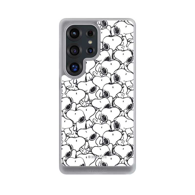 Galaxy S25 Ultra NIVOcore Snoopy Pattern Black And White