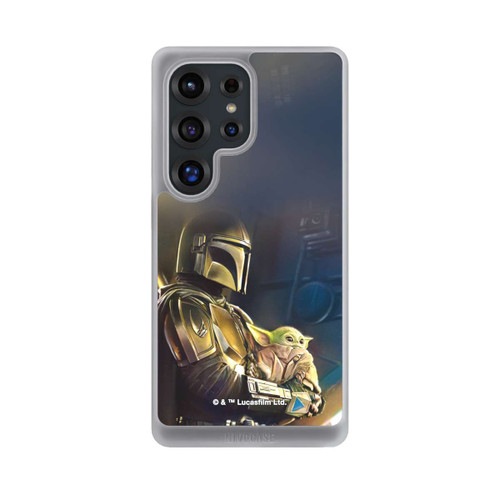 Samsung Galaxy S25 Ultra NIVOcore Mandalorian and Grogu inside Ship