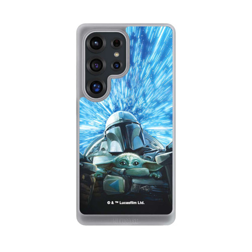 Samsung Galaxy S25 Ultra NIVOcore Grogu and Mando Flying Blue