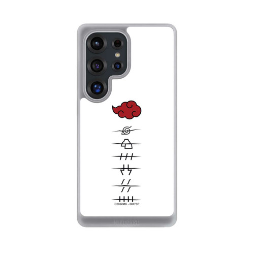 Samsung Galaxy S25 Ultra NIVOcore Akatsuki member symbols white