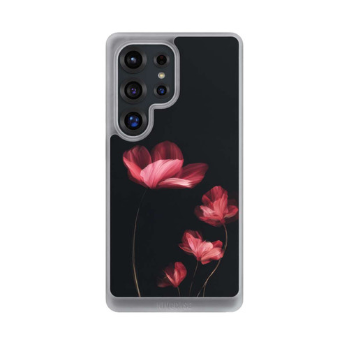 Samsung Galaxy S25 Ultra NIVOcore Noir Burgundy Bloom