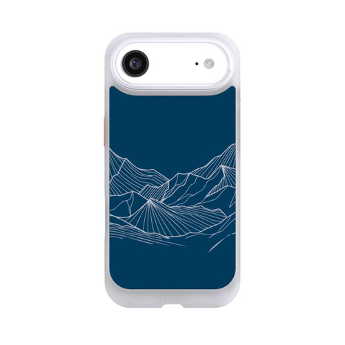 Apple iPhone Air NIVOcore Blue Mountain Contour Lines