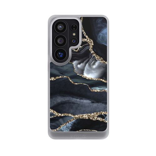 Samsung Galaxy S26 Ultra NIVOcore Dark Marble Gold Glitter Look