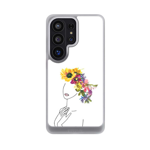 Samsung Galaxy S26 Ultra NIVOcore Line Art Woman flowercrown