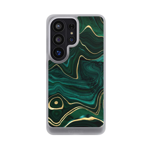 Samsung Galaxy S26 Ultra NIVOcore Malachite gold print