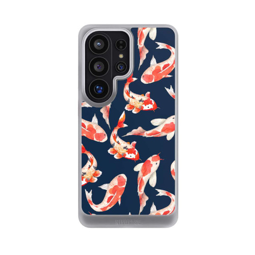 Samsung Galaxy S26 Ultra NIVOcore Coral Fish on Blue Background