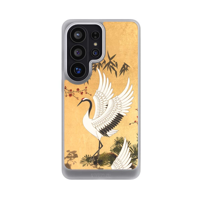 Galaxy S26 Ultra NIVOcore Cranes Gold Japan 2