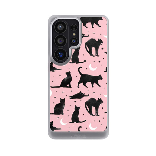 Samsung Galaxy S26 Ultra NIVOcore Cats And Moon On Pink