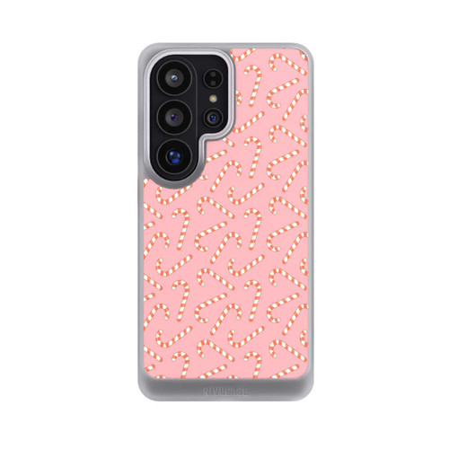 Samsung Galaxy S26 Ultra NIVOcore Candy Canes On Pink