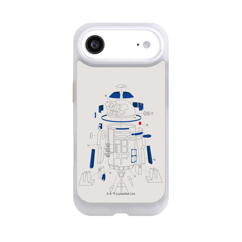 iPhone Air NIVOcore R2D2 Exploded Drawing - StarWars 8