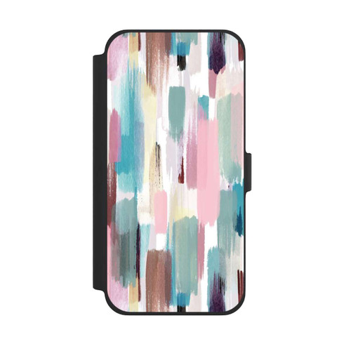 Apple iPhone 13 Pro Max NIVOflip Abstract Brushstrokes Pastel Shades