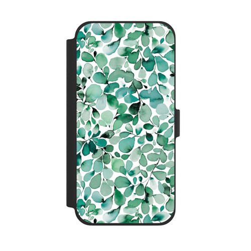 Apple iPhone 13 Pro Max NIVOflip Watercolor Pattern Leaffy Leaves