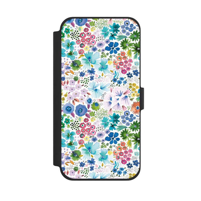 iPhone 13 Pro Max NIVOflip Artful Little Spring Flowers Blue