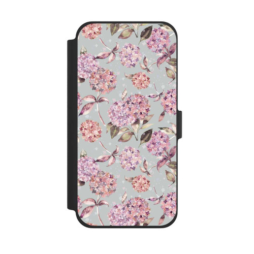 Apple iPhone 13 Pro Max NIVOflip Pastel Magic Hydrangea Floral Watercolor Pink