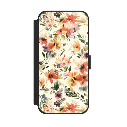 Apple iPhone 13 Pro Max NIVOflip Summer Artistic Flowers Ivory