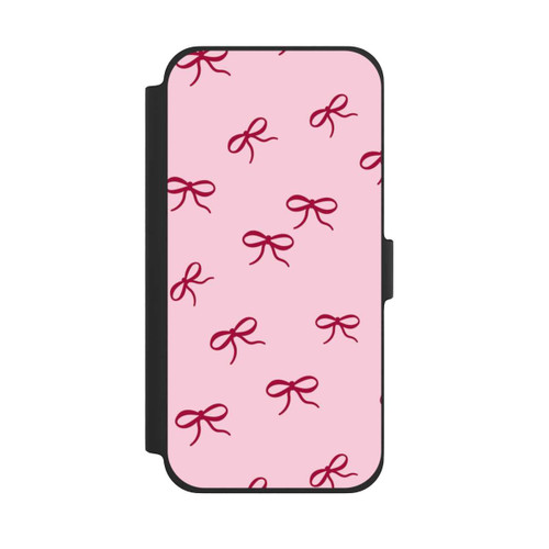 Apple iPhone 13 Pro Max NIVOflip Bows Red Pink Pattern